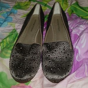 Adrienne Vittadini Dark Grey Loafer size 7.5